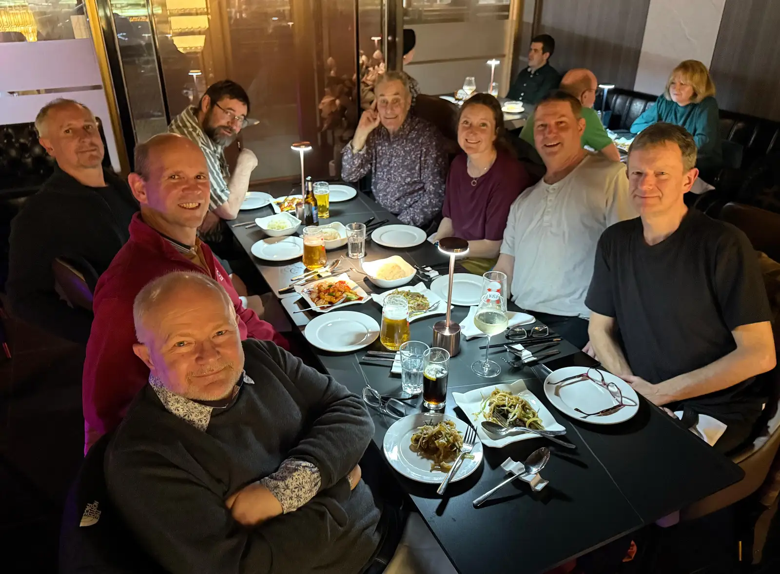 The owner does a group photo, from New Milton and a Return to Lymington, Hampshire - 17th January 2026