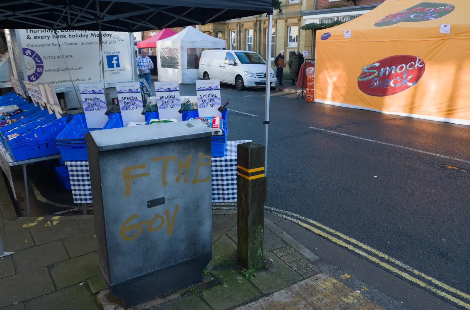 'F The Gov', apparently, from New Milton and a Return to Lymington, Hampshire - 17th January 2026