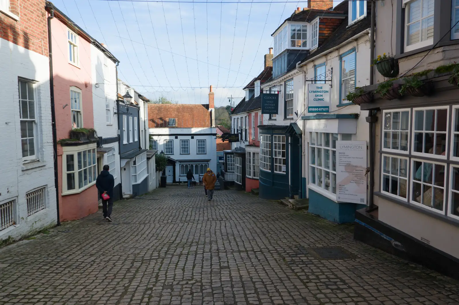 Quay Hill in Lymington, from New Milton and a Return to Lymington, Hampshire - 17th January 2026