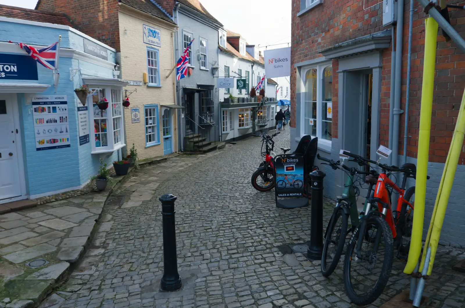 Quay Street in Lymington, from New Milton and a Return to Lymington, Hampshire - 17th January 2026