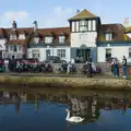 The quay outside the Ship Inn, New Milton and a Return to Lymington, Hampshire - 17th January 2026