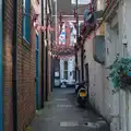 A back alley off Lymington's High Street, New Milton and a Return to Lymington, Hampshire - 17th January 2026