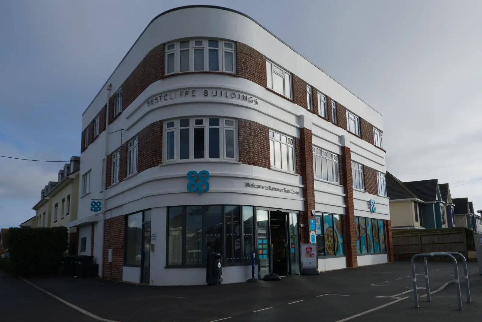 The Westcliffe Buildings on Seaward Avenue, from New Milton and a Return to Lymington, Hampshire - 17th January 2026