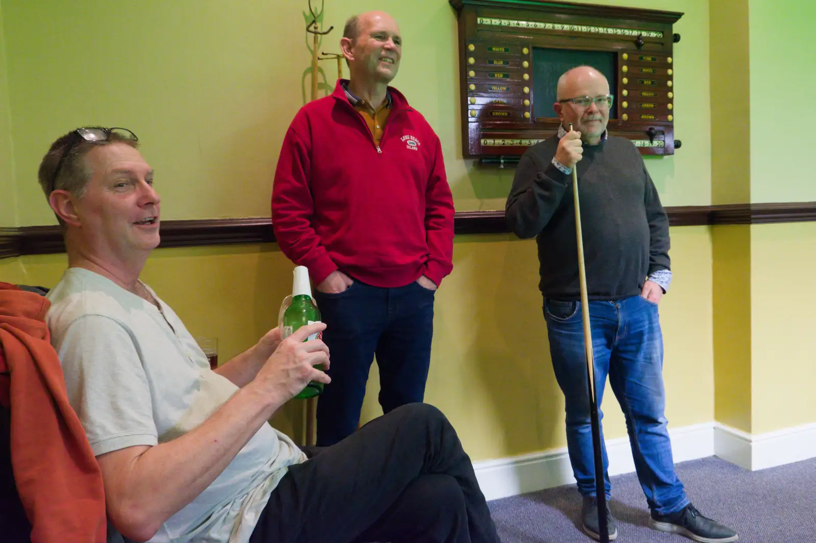 Sean, Phil and Hamish, from New Milton and a Return to Lymington, Hampshire - 17th January 2026