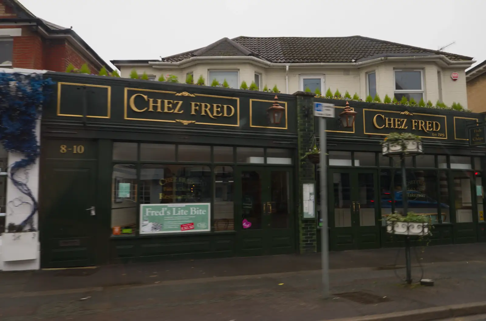 There's another Fred café, this time in Poole, from From Poole to Portland the Slow Way: a Dorset Odyssey - 18th January 2026