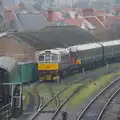 A Class 33 diesel lurks in the sidings, From Poole to Portland the Slow Way: a Dorset Odyssey - 18th January 2026