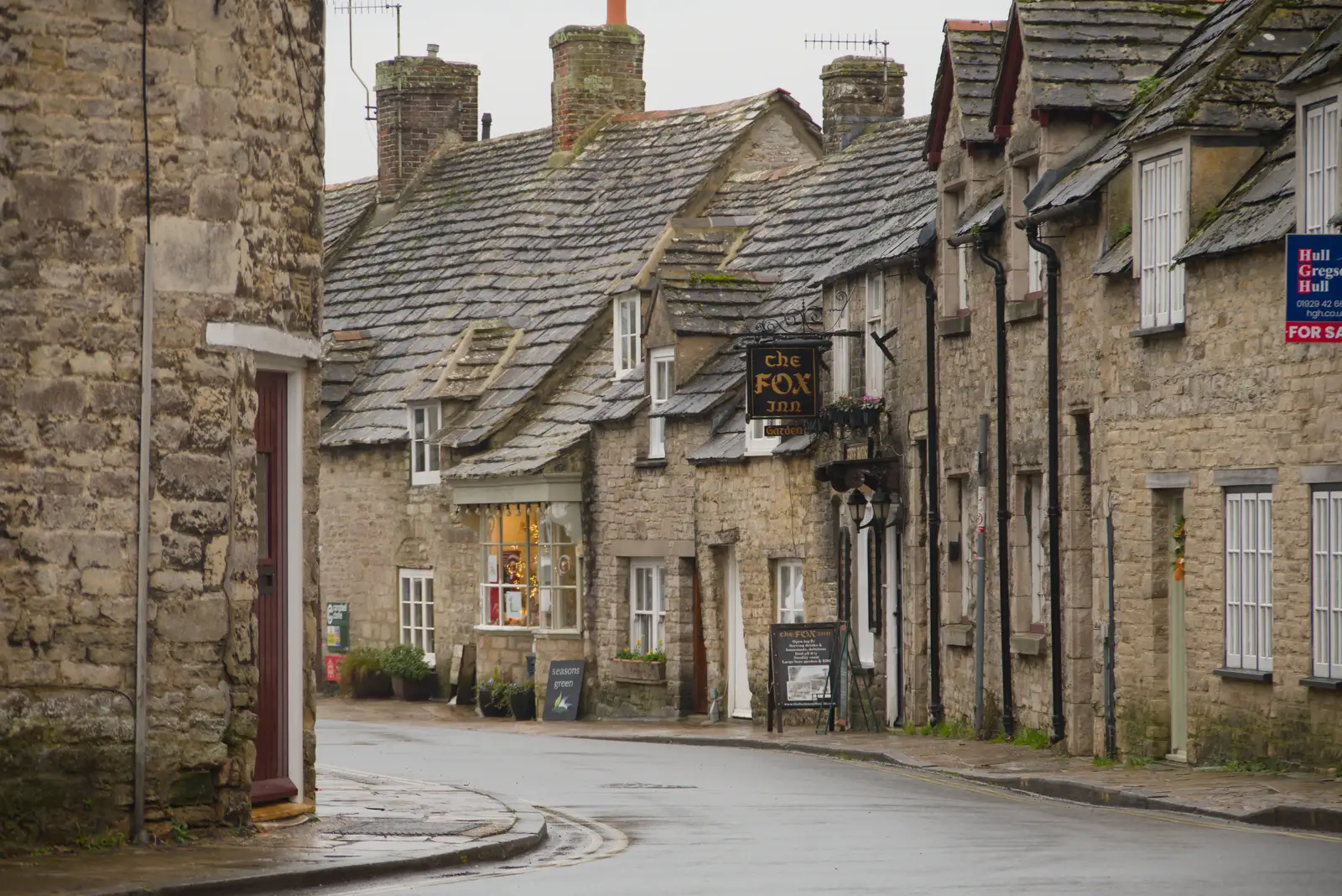 The Fox pub on West Street, from From Poole to Portland the Slow Way: a Dorset Odyssey - 18th January 2026
