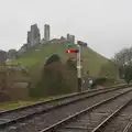 Corfe Castle and a couple of semaphore signals, From Poole to Portland the Slow Way: a Dorset Odyssey - 18th January 2026