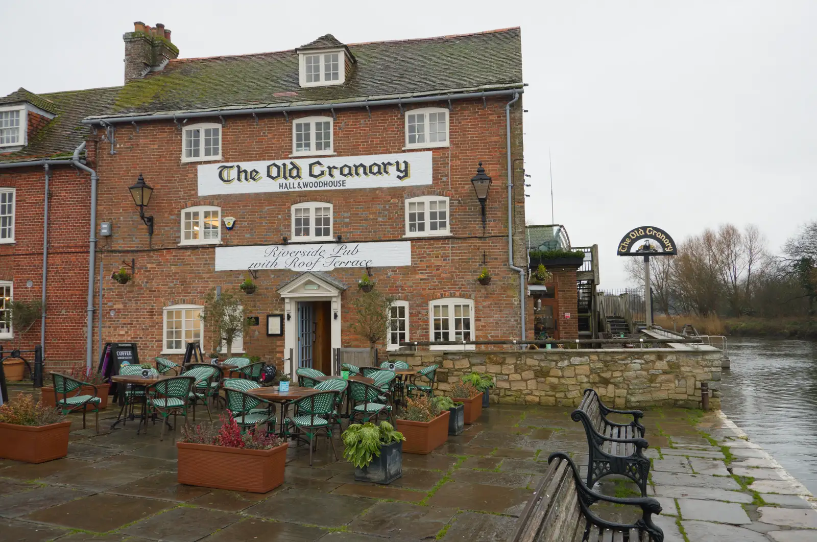 The Old Granary on the River Frome, from From Poole to Portland the Slow Way: a Dorset Odyssey - 18th January 2026