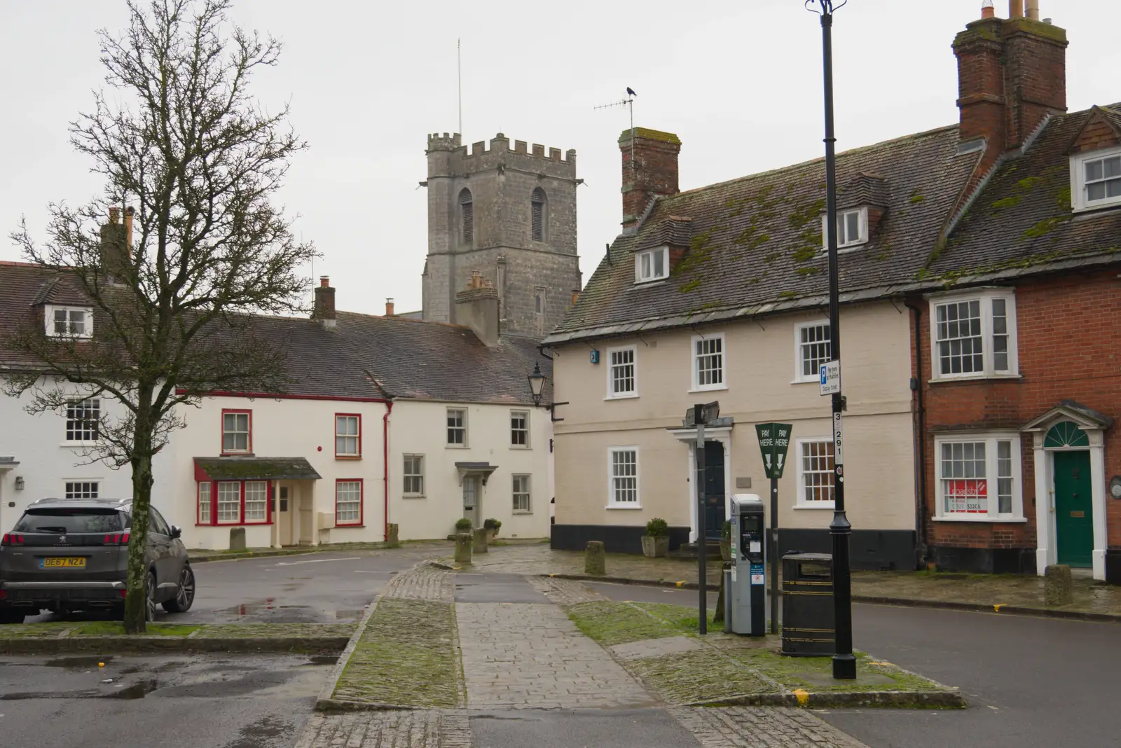 Saint John's Hill in Wareham, from From Poole to Portland the Slow Way: a Dorset Odyssey - 18th January 2026