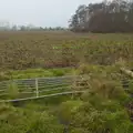 A gate has seen better days, Another Walk to the Crossways, Scole, Norfolk - 25th January 2026