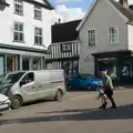 Some dude hauls his booty to a van, A Small March Miscellany, Eye, Suffolk - 18th MArch 2026
