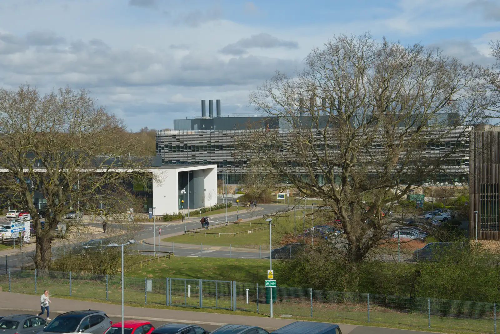 A view of the Rosalind Franklin building, from Hospital Trips to Norwich, Norfolk - 25th March 2026