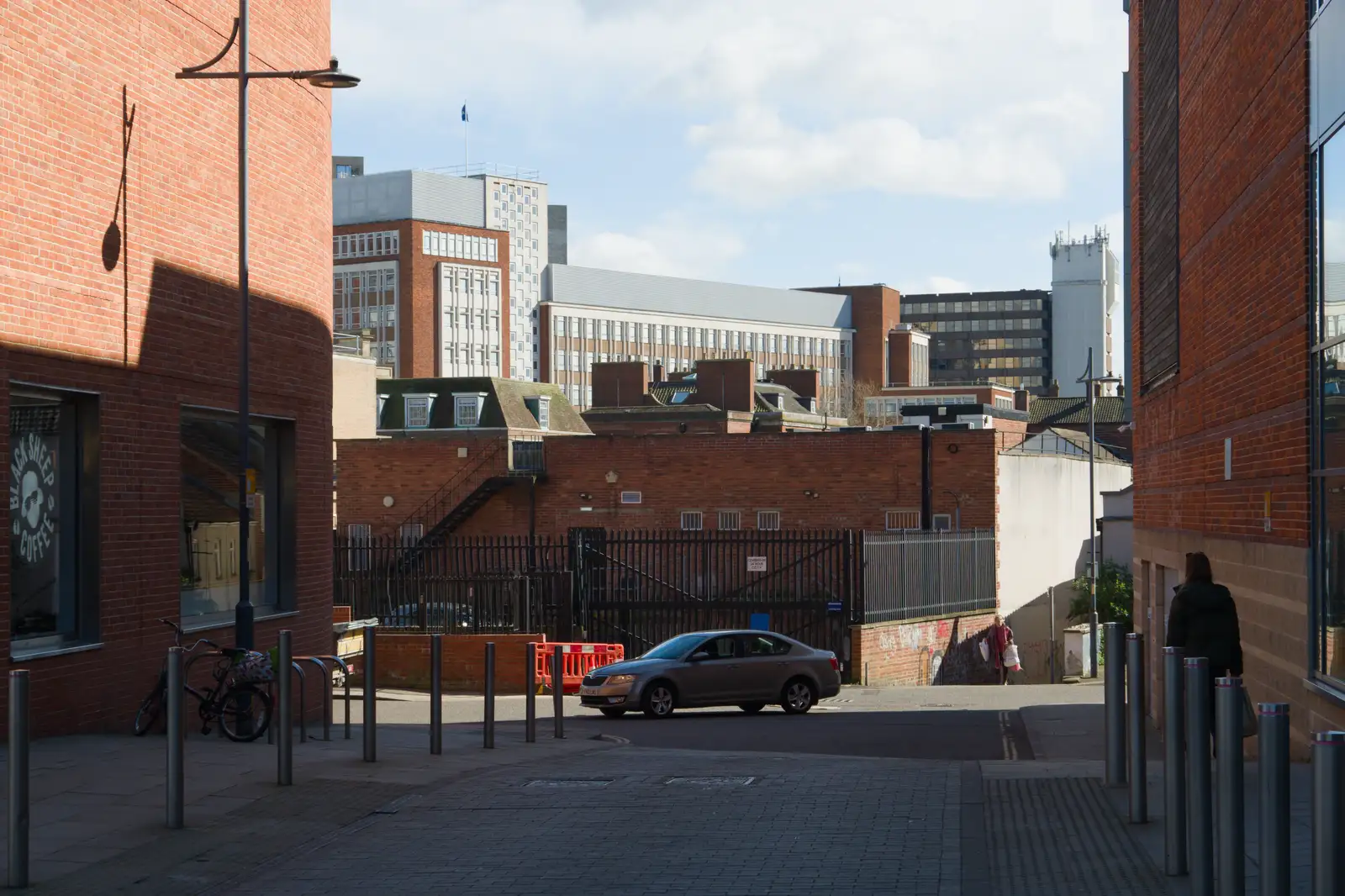 Looking down Chantry Road, from Hospital Trips to Norwich, Norfolk - 25th March 2026
