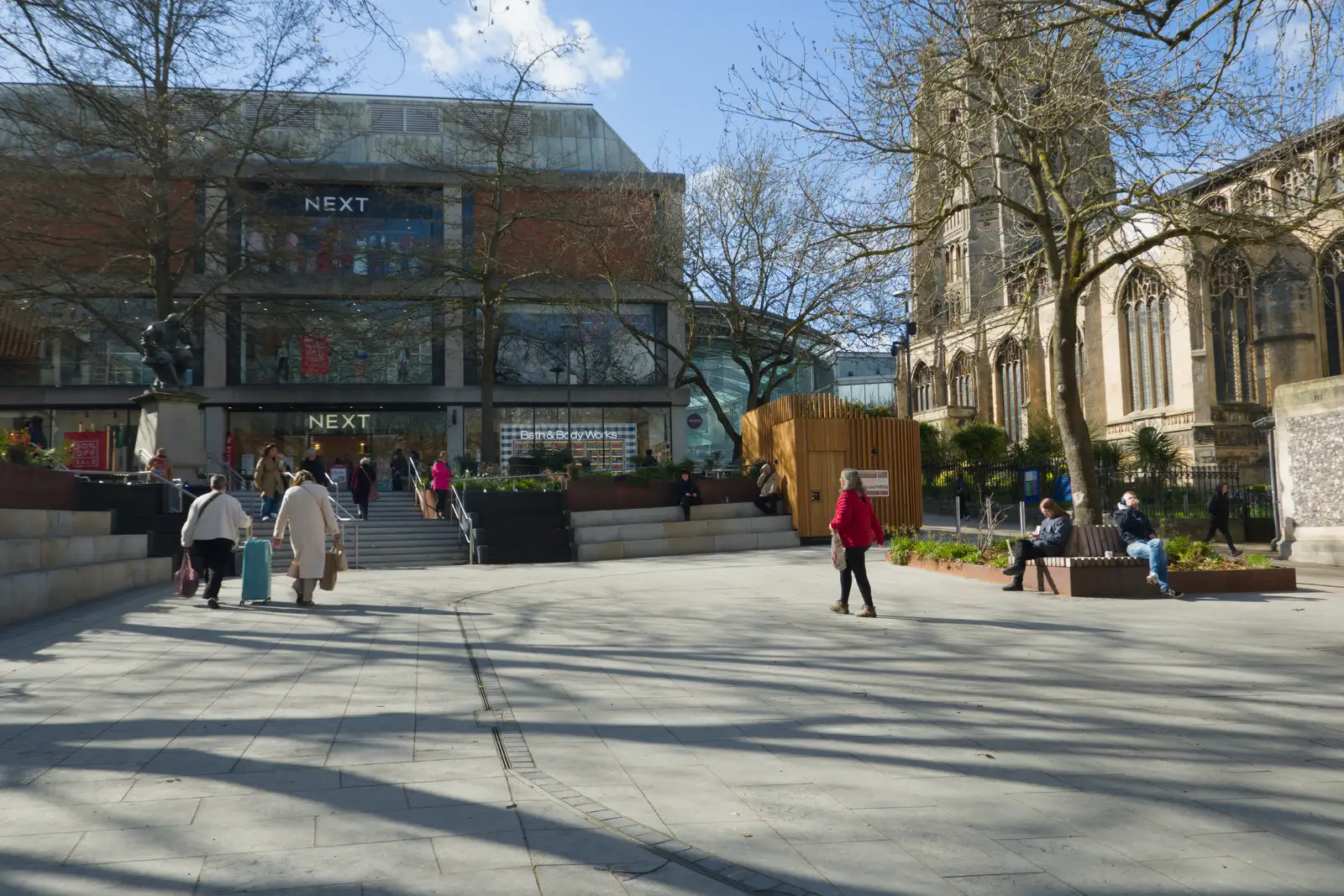 The new Haymarket, from Hospital Trips to Norwich, Norfolk - 25th March 2026