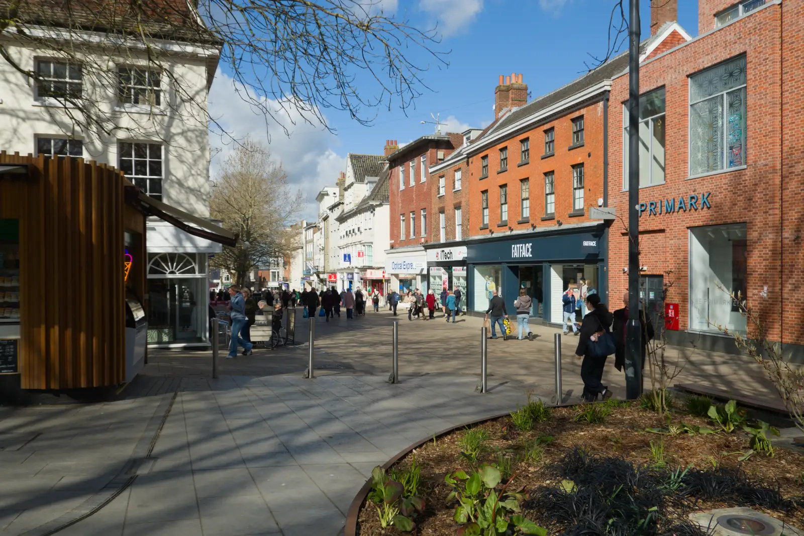 Gentleman's Walk on a sunny day, from Hospital Trips to Norwich, Norfolk - 25th March 2026