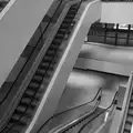 A tangle of escalators, Hospital Trips to Norwich, Norfolk - 25th March 2026