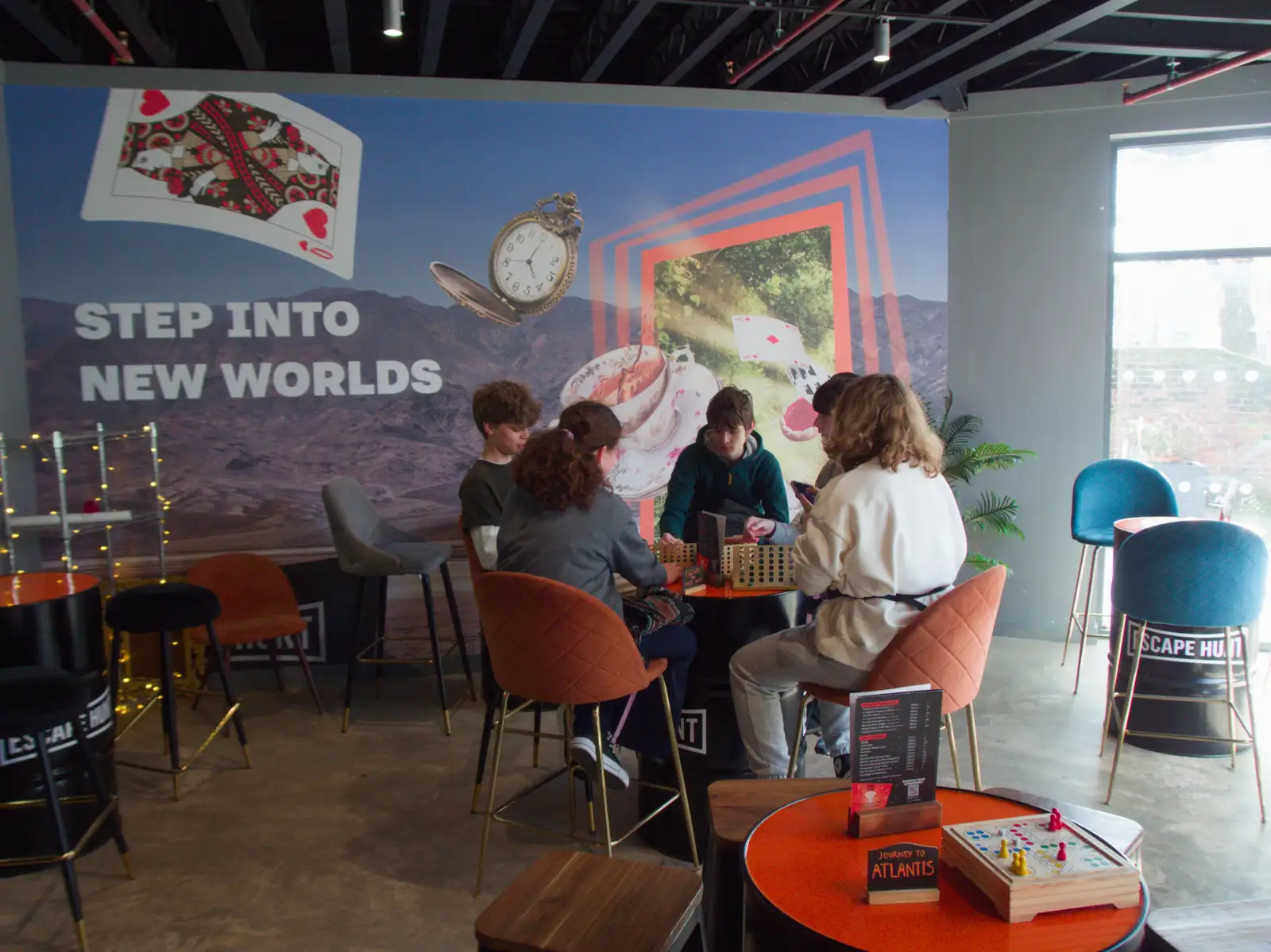 We hang around waiting for the Escape Room, from Harry's Escape Room, Timber Hill, Norwich - 28th March 2026