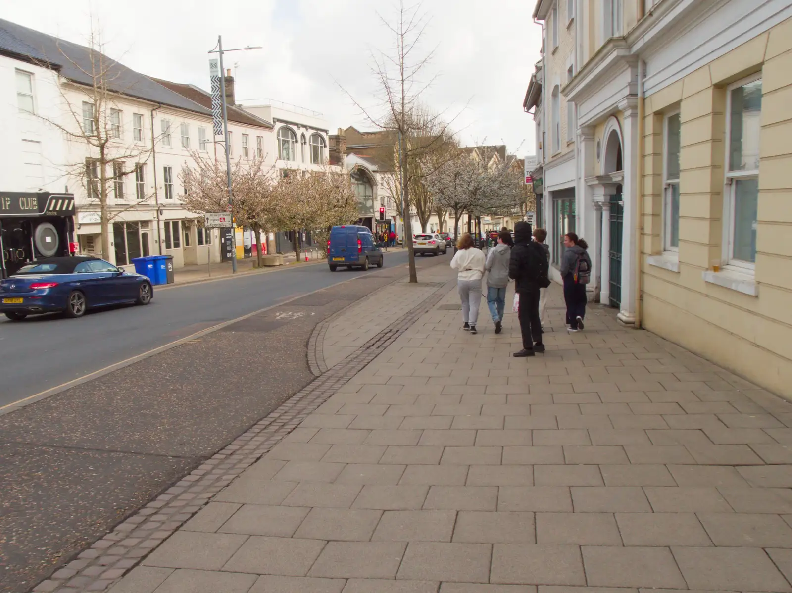 On Prince of Wales Road, from Harry's Escape Room, Timber Hill, Norwich - 28th March 2026