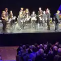 Fred's at the front as the band is applauded, The SYWO at Holbrook, and the Adam and Eve, Norwich - 1st April 2026