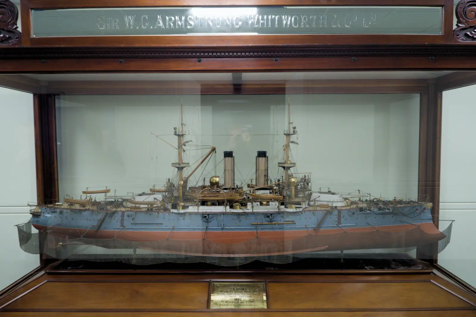 There's an impressive model of a Japanese ironclad, from The SYWO at Holbrook, and a Trip to Norwich - 1st April 2026