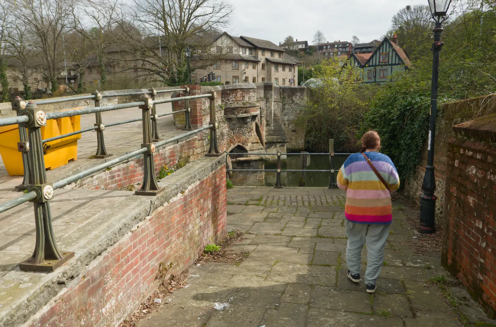 Isobel wanders down to look at Bishopsgate Bridge, from The SYWO at Holbrook, and a Trip to Norwich - 1st April 2026