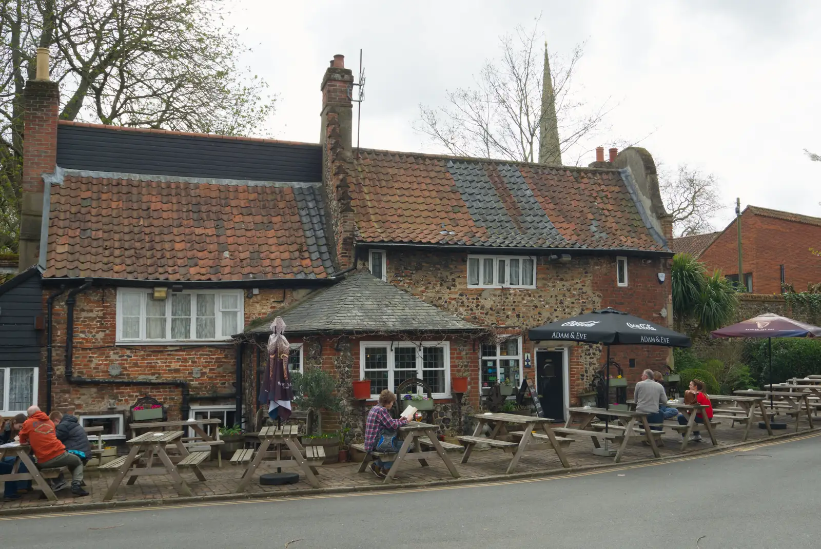 The Adam and Eve - Norwich's oldest pub, from The SYWO at Holbrook, and a Trip to Norwich - 1st April 2026