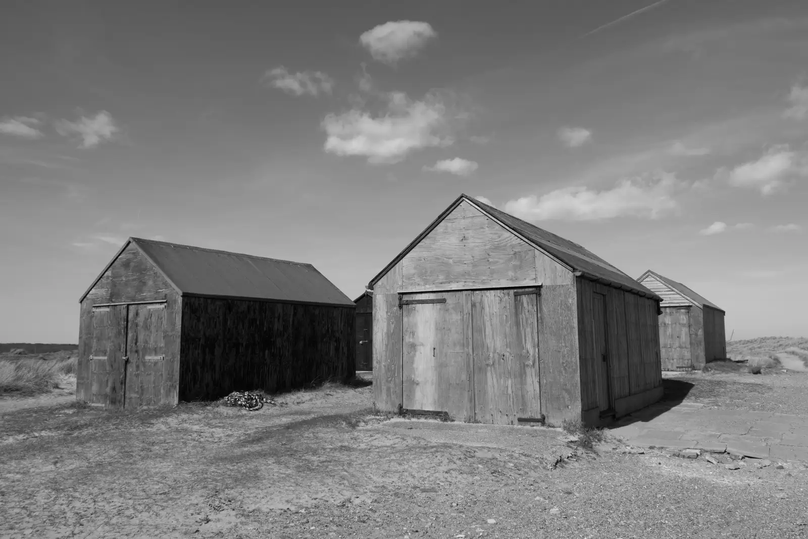 The last of the longshore fisherman's huts, from A Visit to Winterton-on-Sea, Norfolk - 6th April 2026