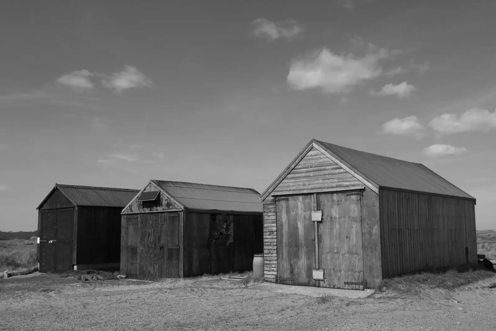 Another set of Winterton fisherman's huts, from A Visit to Winterton-on-Sea, Norfolk - 6th April 2026