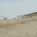 There are lots of walkers on the beach, A Visit to Winterton-on-Sea, Norfolk - 6th April 2026