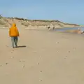 Isobel on the beach, A Visit to Winterton-on-Sea, Norfolk - 6th April 2026