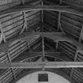 All Saints' impressive roof construction, A Visit to Winterton-on-Sea, Norfolk - 6th April 2026