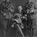 Soldiers with Puttees and a teddy bear, A Visit to Winterton-on-Sea, Norfolk - 6th April 2026