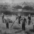 A rocket-launched rescue line at Winterton, early 1900s, A Visit to Winterton-on-Sea, Norfolk - 6th April 2026