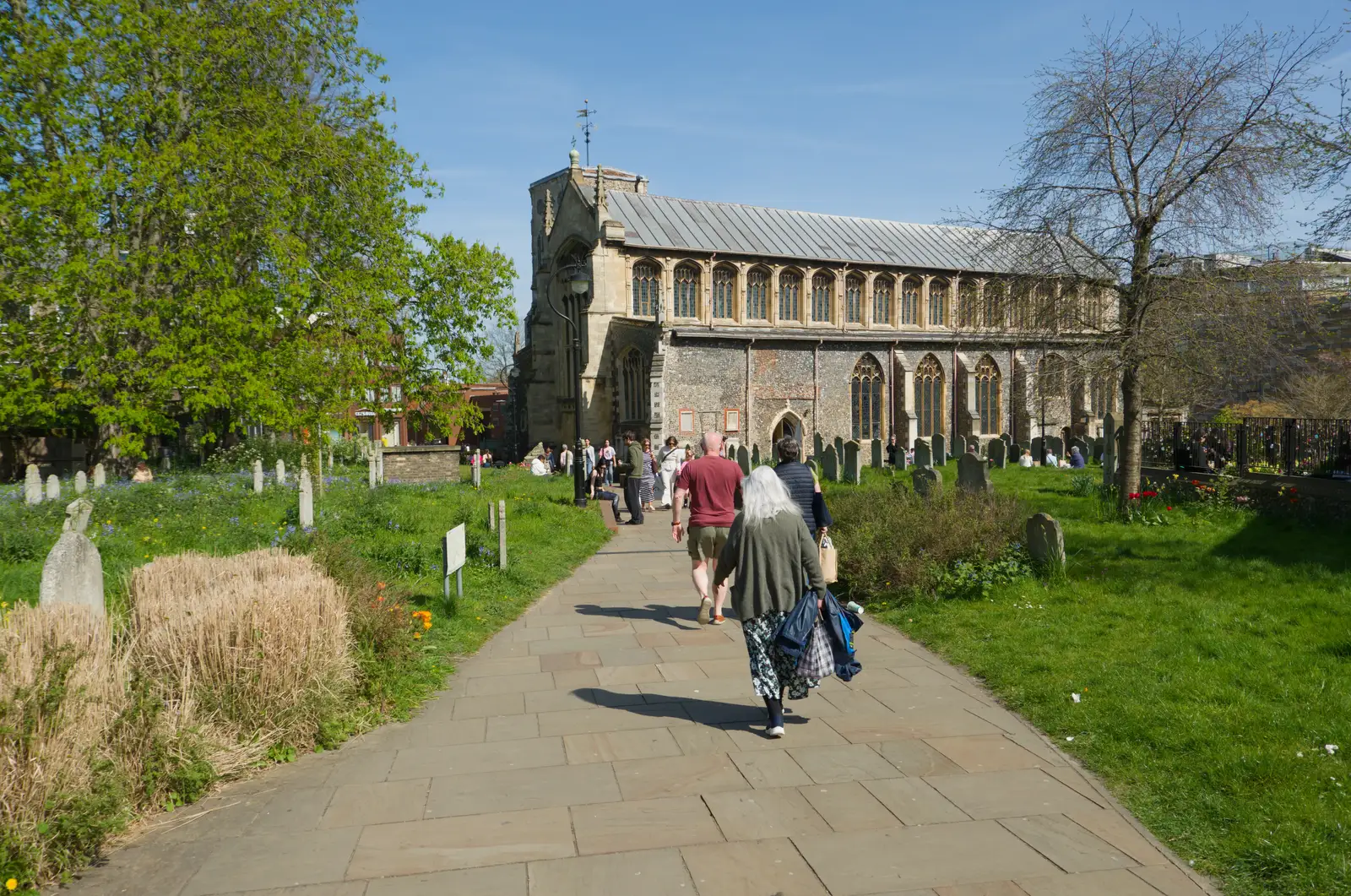 St. Stephen's in Norwich, from Hauling Boats to Croatia: Palma, Mallorca to Toulon, France - 9th April 2026