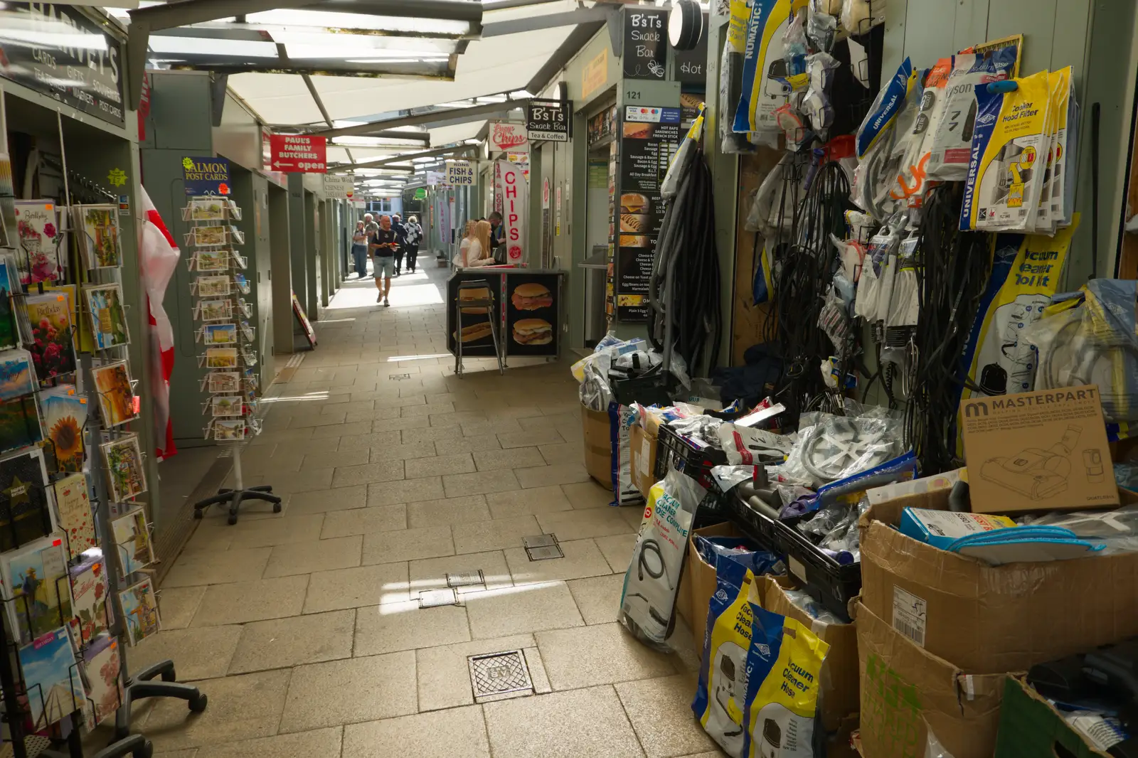 The Hoover spares stall in Norwich Market, from Hauling Boats to Croatia: Palma, Mallorca to Toulon, France - 9th April 2026