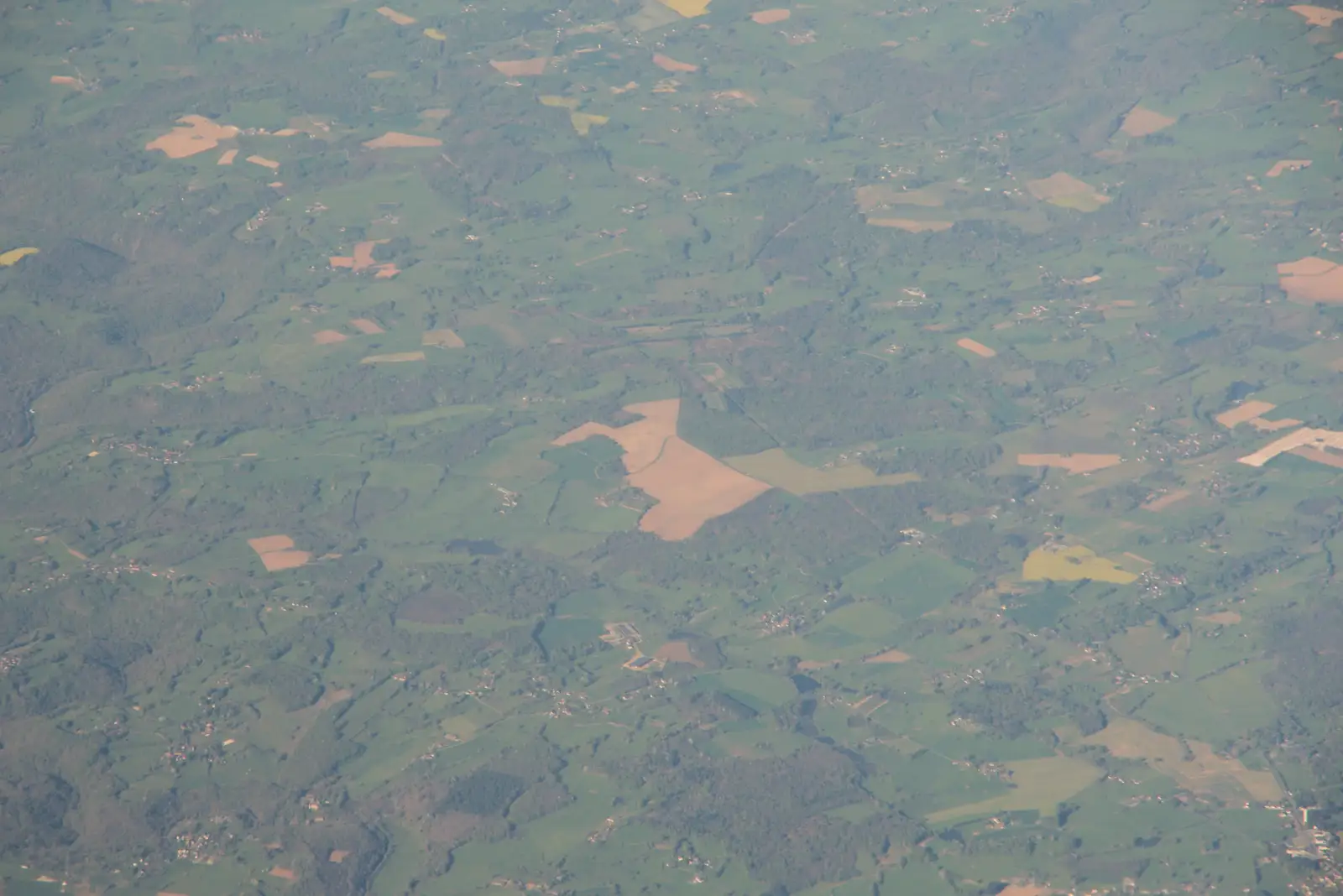 A field that looks like a rearing horse, from Hauling Boats to Croatia: Palma, Mallorca to Toulon, France - 9th April 2026