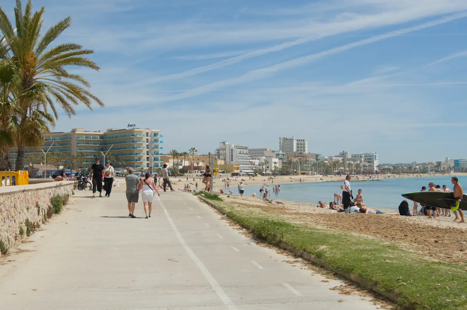 A rear view of Ca'n Pastilla, from Hauling Boats to Croatia: Palma, Mallorca to Toulon, France - 9th April 2026