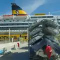The giant Mega Victoria ferry, Hauling Boats to Croatia: Palma, Mallorca to Toulon, France - 9th April 2026