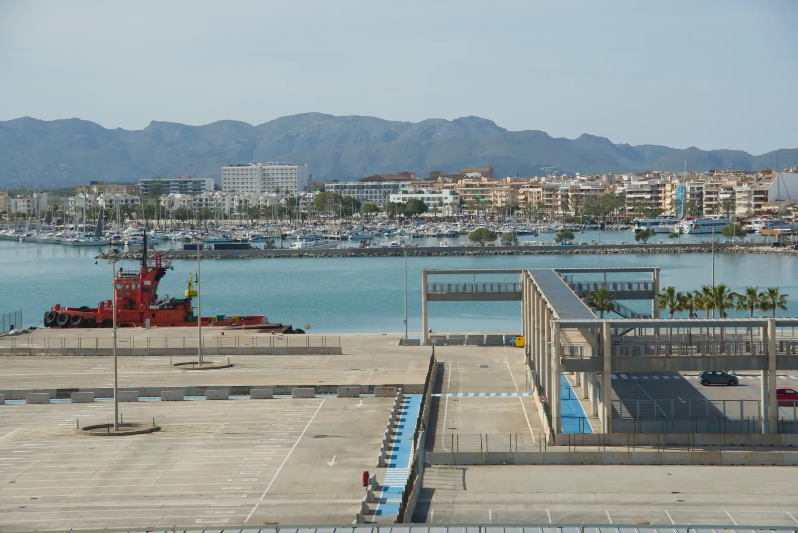The town of Alcúdia, from Hauling Boats to Croatia: Palma, Mallorca to Toulon, France - 9th April 2026