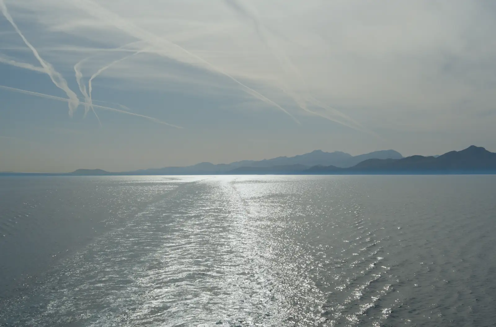 Mallorca slowly disappears into the distance, from Hauling Boats to Croatia: Palma, Mallorca to Toulon, France - 9th April 2026