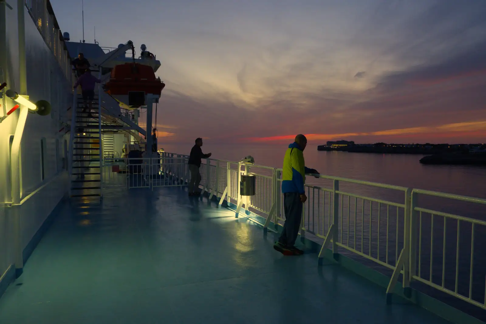 A view on the deck, from Hauling Boats to Croatia: Palma, Mallorca to Toulon, France - 9th April 2026