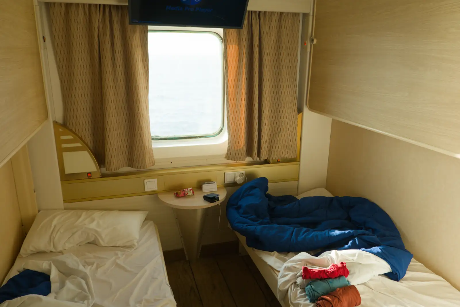 Our cabin for the night, from Hauling Boats to Croatia: Palma, Mallorca to Toulon, France - 9th April 2026
