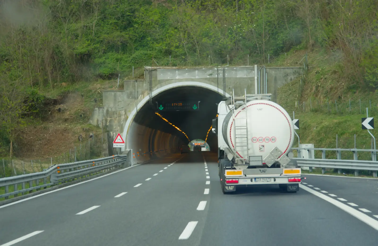 Oh look, it's another tunnel, from Hauling Boats to Croatia: Toulon to Desenzano, Lake Garda, Italy - 11th April 2026