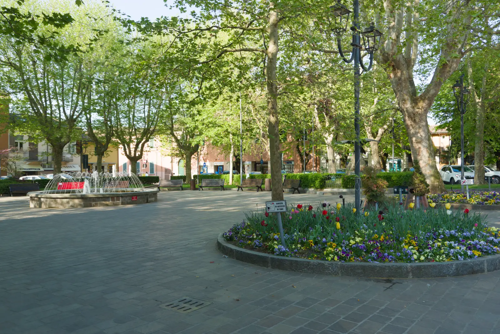 The Piazza Garibaldi, from Hauling Boats to Croatia: Toulon to Desenzano, Lake Garda, Italy - 11th April 2026