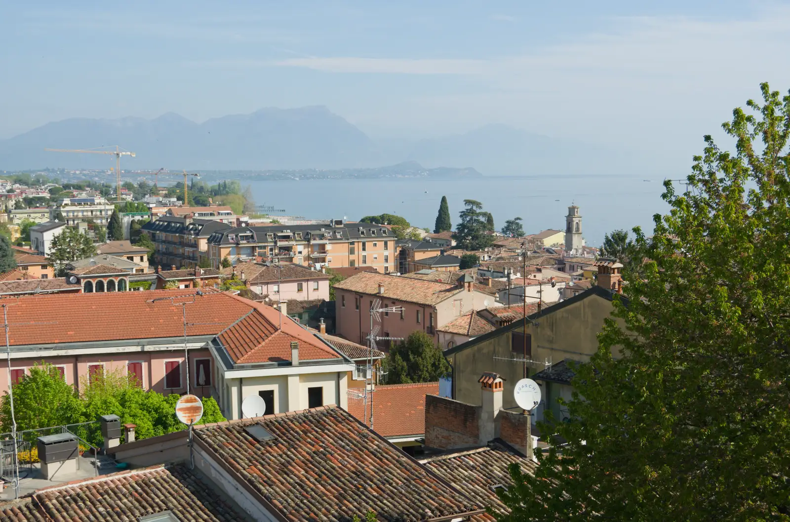 A view over Lake Garda, from Hauling Boats to Croatia: Toulon to Desenzano, Lake Garda, Italy - 11th April 2026