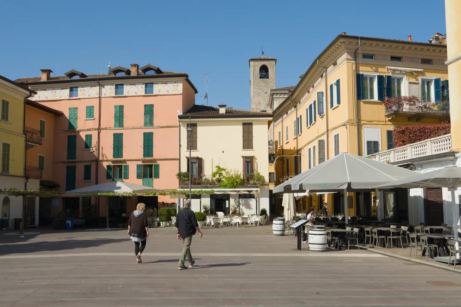 The Piazza Cappelletti, from Hauling Boats to Croatia: Toulon to Desenzano, Lake Garda, Italy - 11th April 2026