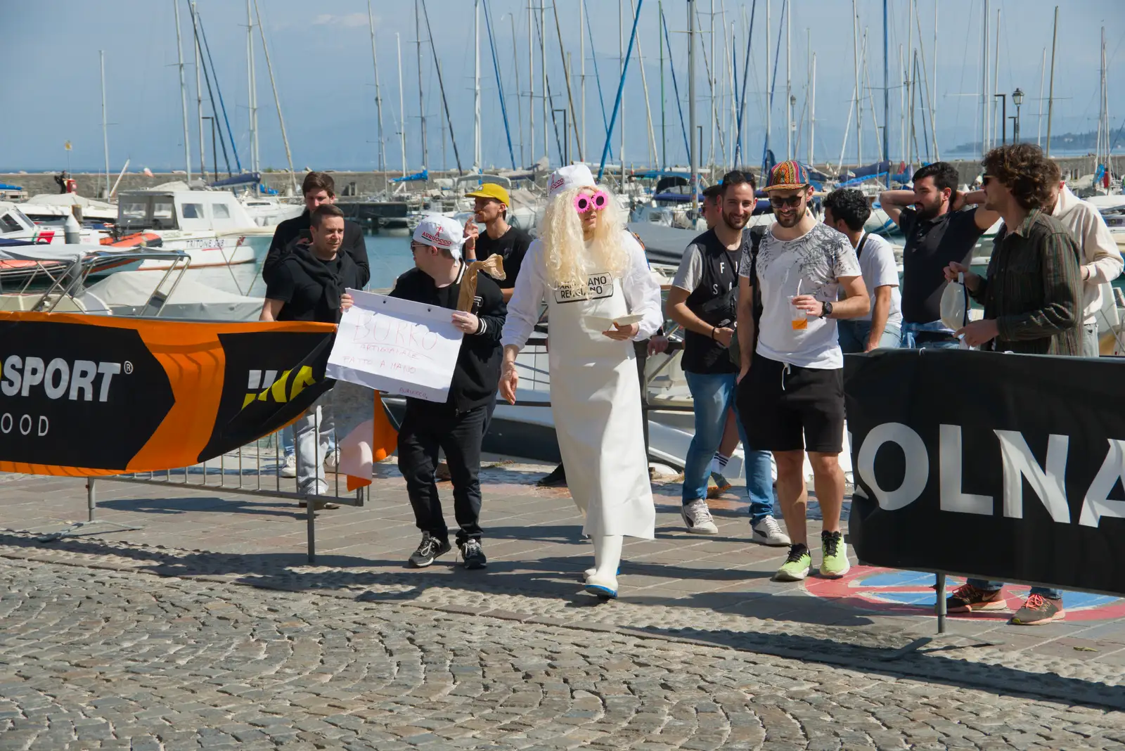 Mr. Parmigiano Reggiano roams around, from Hauling Boats to Croatia: Toulon to Desenzano, Lake Garda, Italy - 11th April 2026