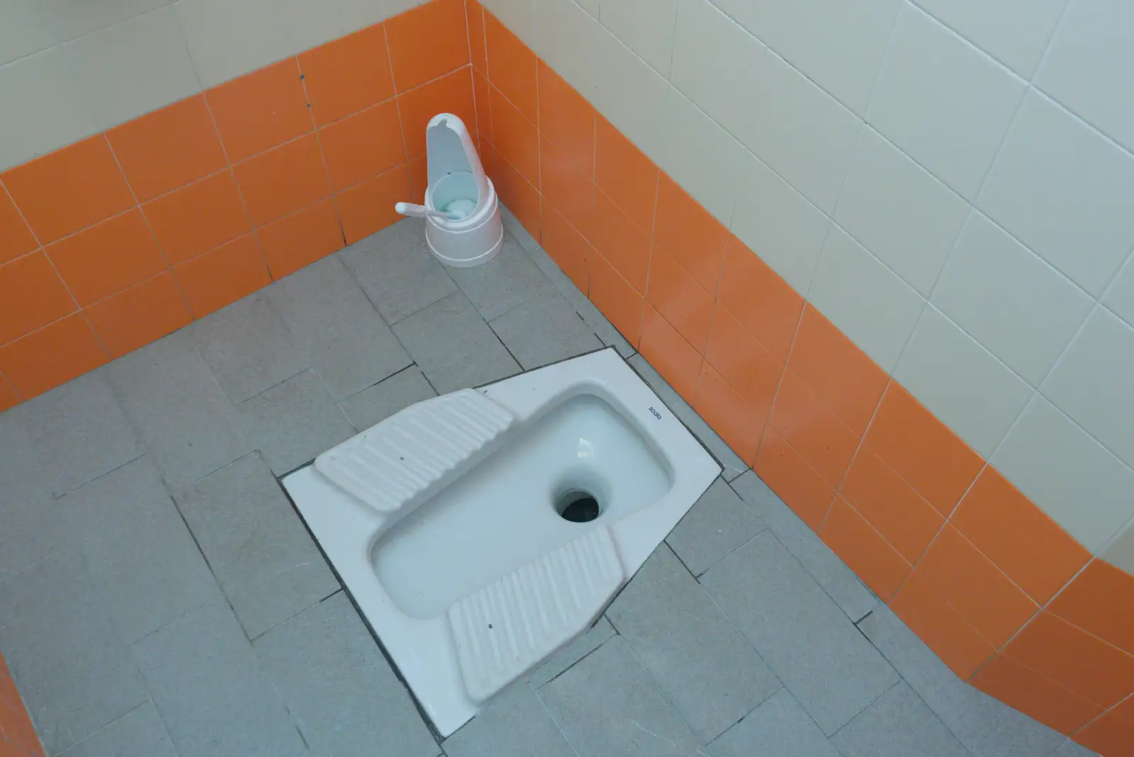 There's a hole-in-the-ground toilet, from Hauling Boats to Croatia: Toulon to Desenzano, Lake Garda, Italy - 11th April 2026