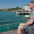 Sean looks out over Lago di Garda, Hauling Boats to Croatia: Toulon to Desenzano, Lake Garda, Italy - 11th April 2026